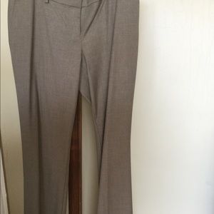 NWT ANN TAYLOR 2 TAN RAYON DRESS PANTS (See other)